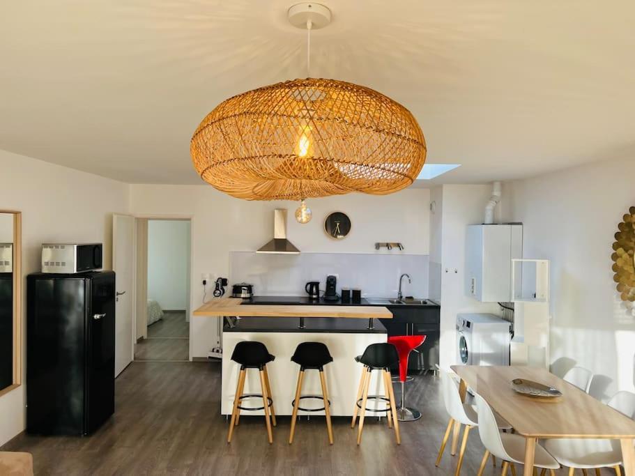 Appartement Harmonieux/Bezannes/Pkg Prive Extérieur photo
