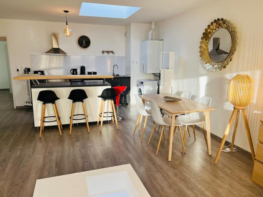 Appartement Harmonieux/Bezannes/Pkg Prive Extérieur photo